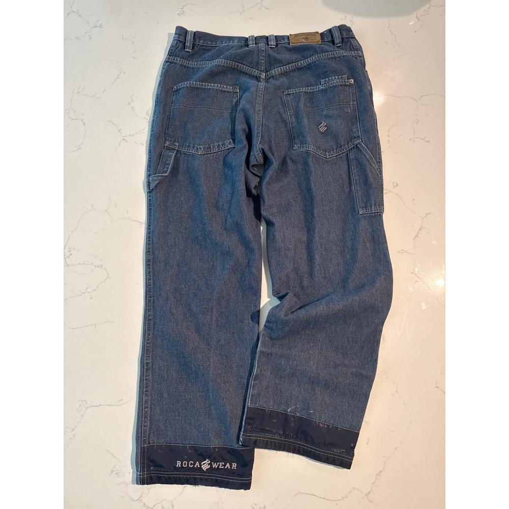 Rocawear Mens Vintage Baggy Carpenter Jeans